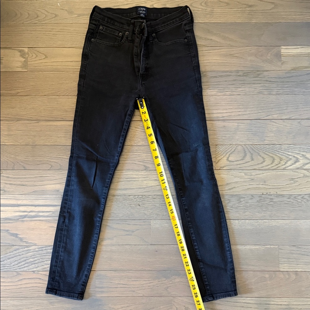 J. Crew Women's Dark Jeans 9” high rise
